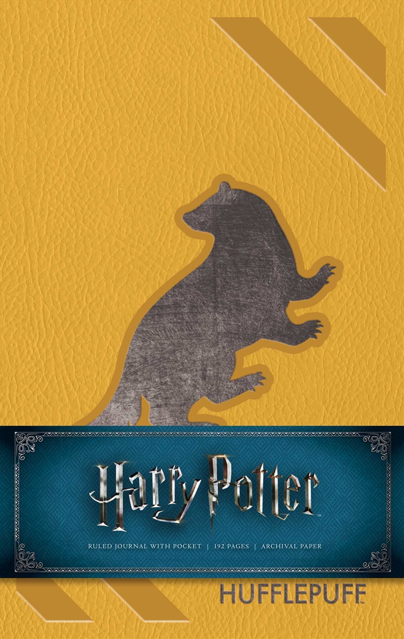 Harry Potter: Hufflepuff Hardcover Ruled Journal/Product Detail/Notebooks & Journals