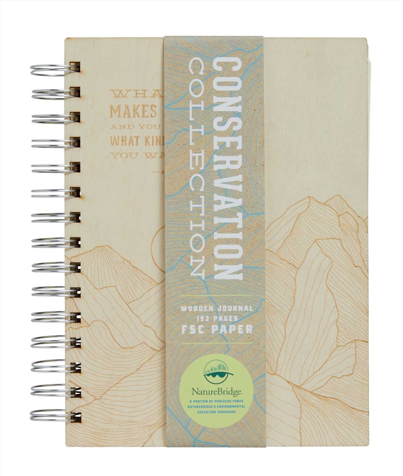 Conservation Wooden Journal/Product Detail/Notebooks & Journals