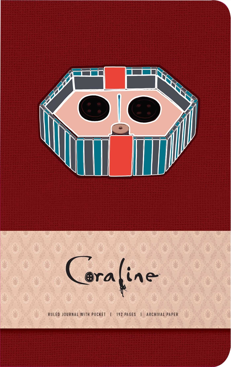 Coraline Hardcover Ruled Pocket Journal/Product Detail/Notebooks & Journals