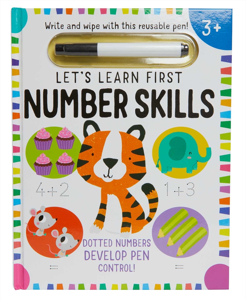 Let's Learn: First Number Skills (Write and Wipe)/Product Detail/Children