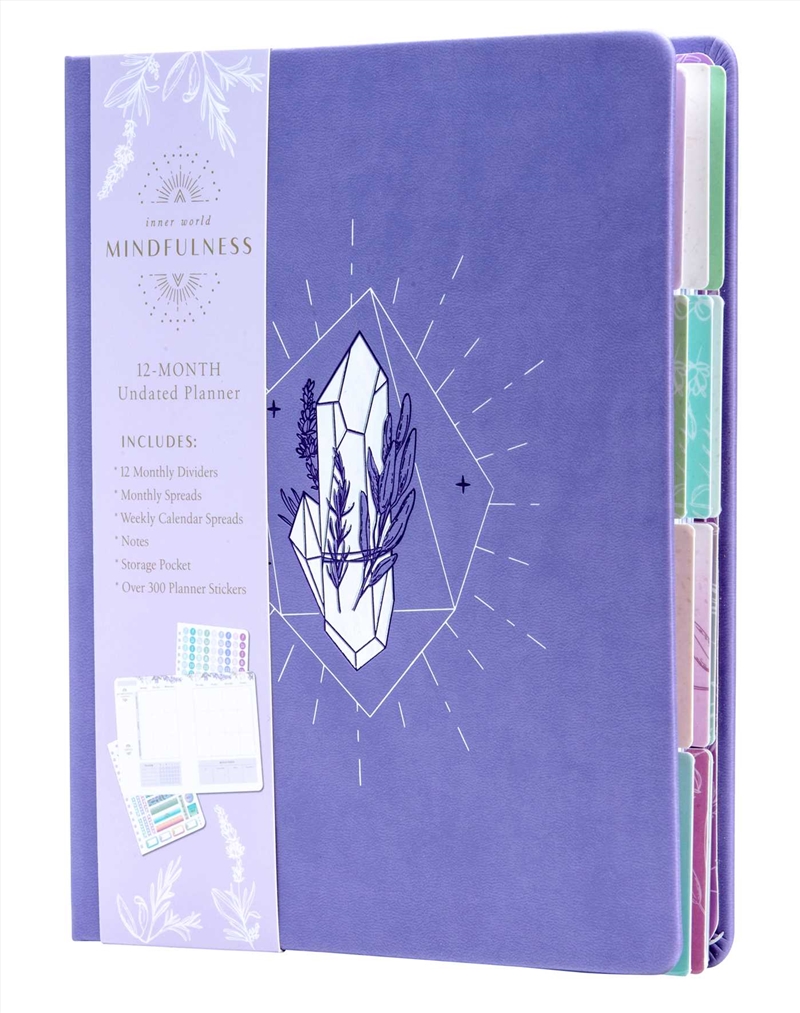 Mindfulness 12-Month Undated Planner/Product Detail/Tarot & Astrology