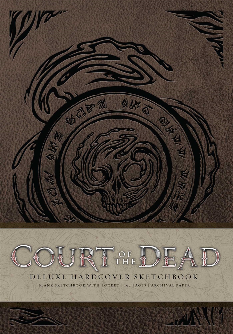 Court of the Dead Hardcover Blank Sketchbook/Product Detail/Notebooks & Journals