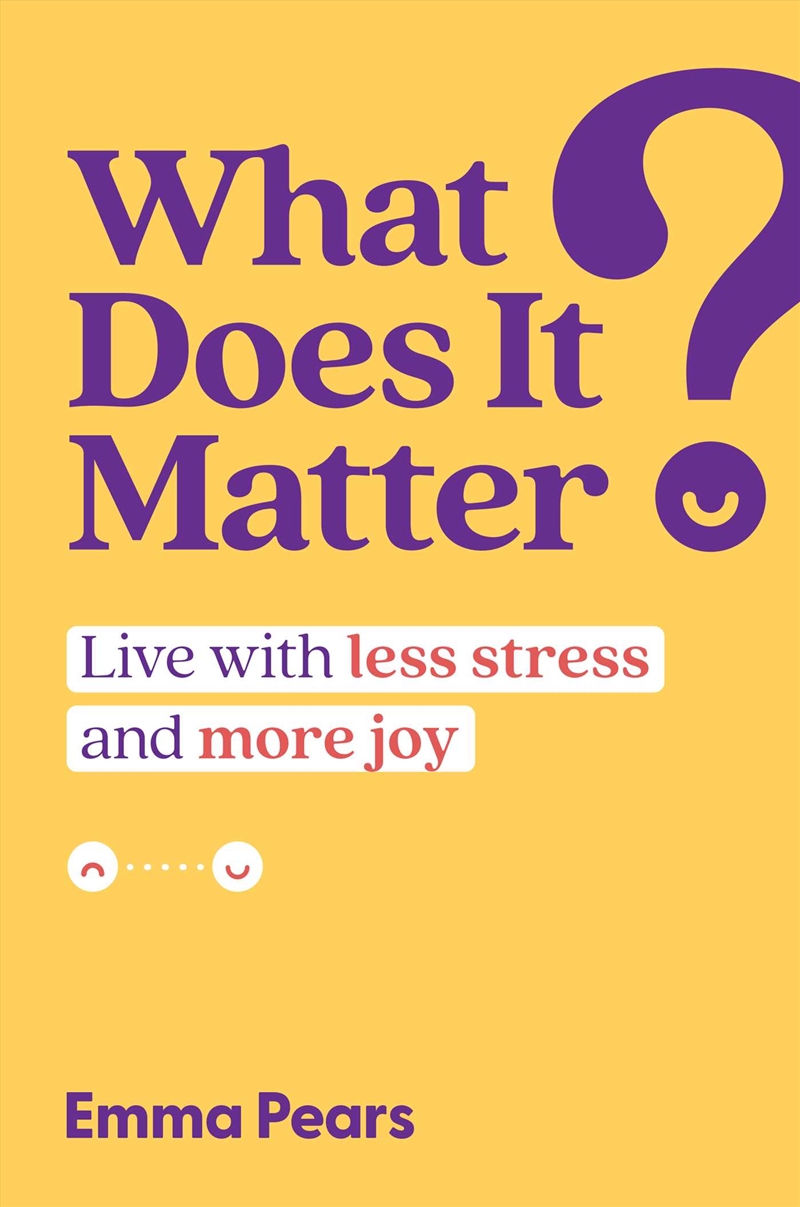 What Does It Matter?/Product Detail/Self Help & Personal Development