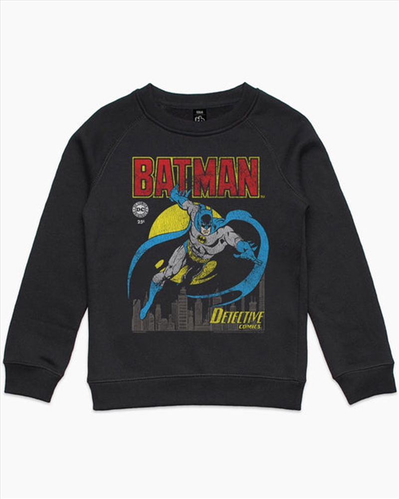 Batman Kids Jumper - Black - Size 4/Product Detail/Outerwear