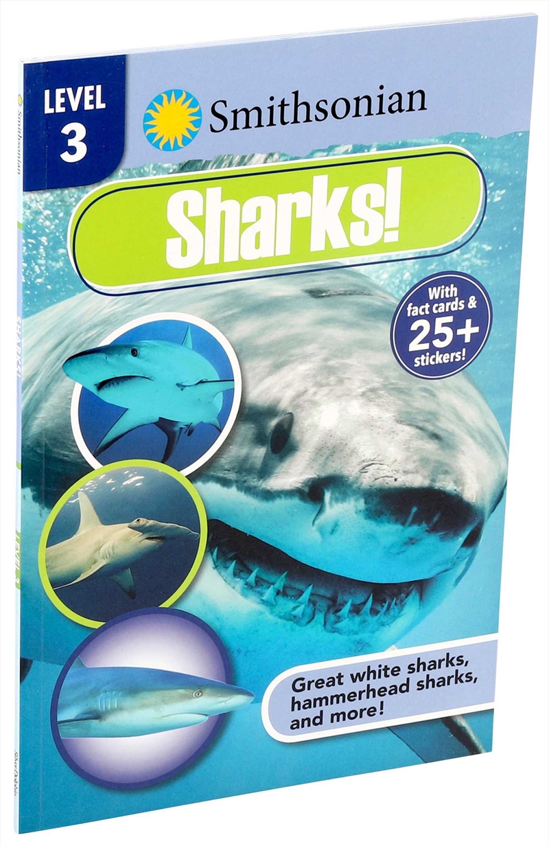 Smithsonian Reader Level 3: Sharks!/Product Detail/Animals & Nature