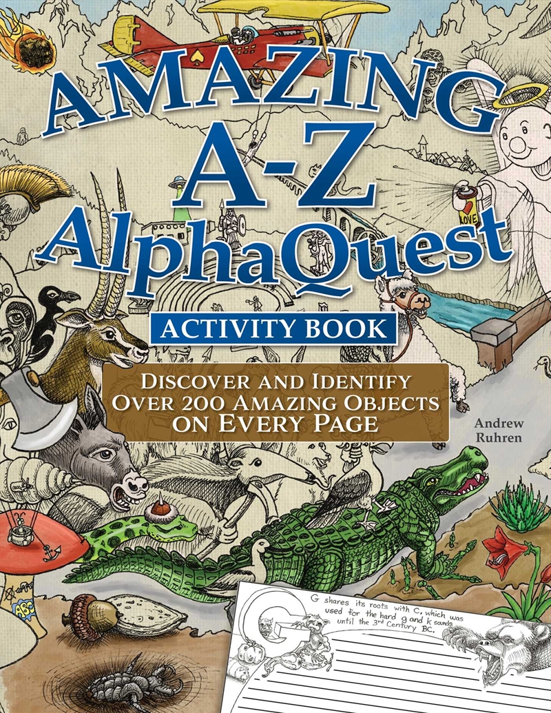 Amazing A-Z AlphaQuest Activity Book/Product Detail/Crafts & Handiwork