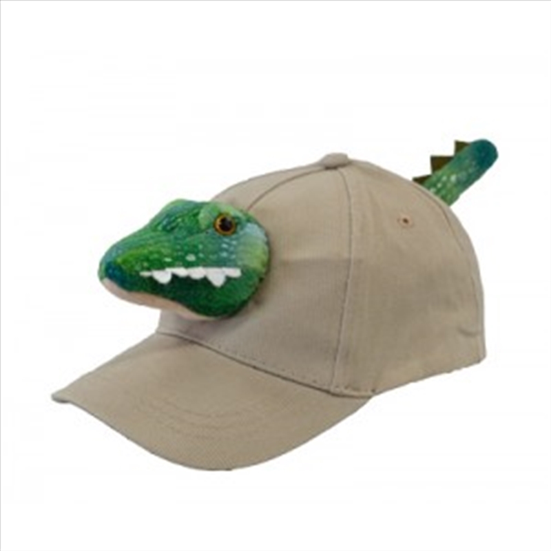 Crocodile Cap - Youth Size - Khaki/Product Detail/Apparel