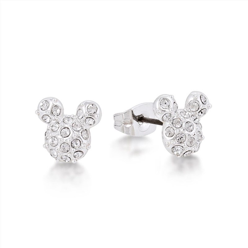 Junior Pave Mickey Mouse Stud Earrings/Product Detail/Jewellery