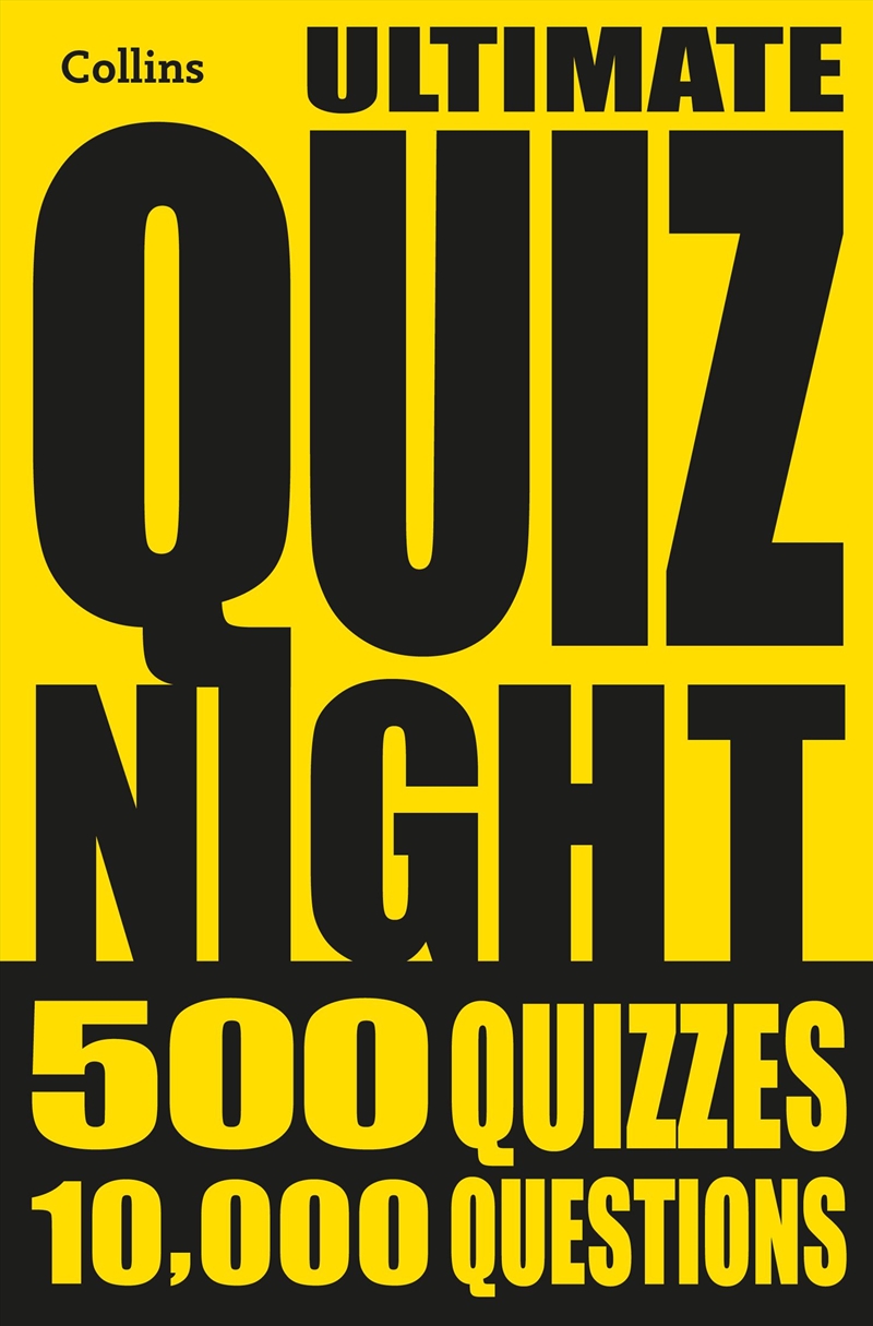 Col Ultimate Quiz Night/Product Detail/Adults Activity Books