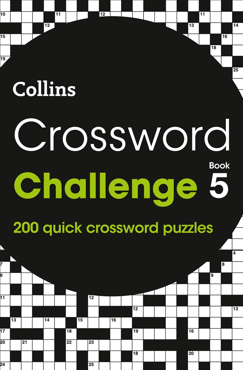 Crossword Challenge Book 5/Product Detail/Adults Activity Books