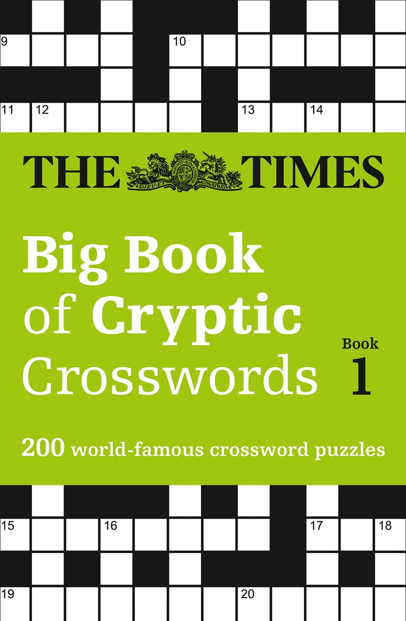 Times Big Book Of Cryptic Crosswords 1/Product Detail/Adults Activity Books