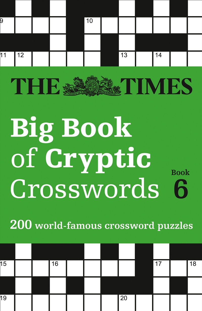 Times Big Book Of Cryptic Crosswords 6/Product Detail/Adults Activity Books