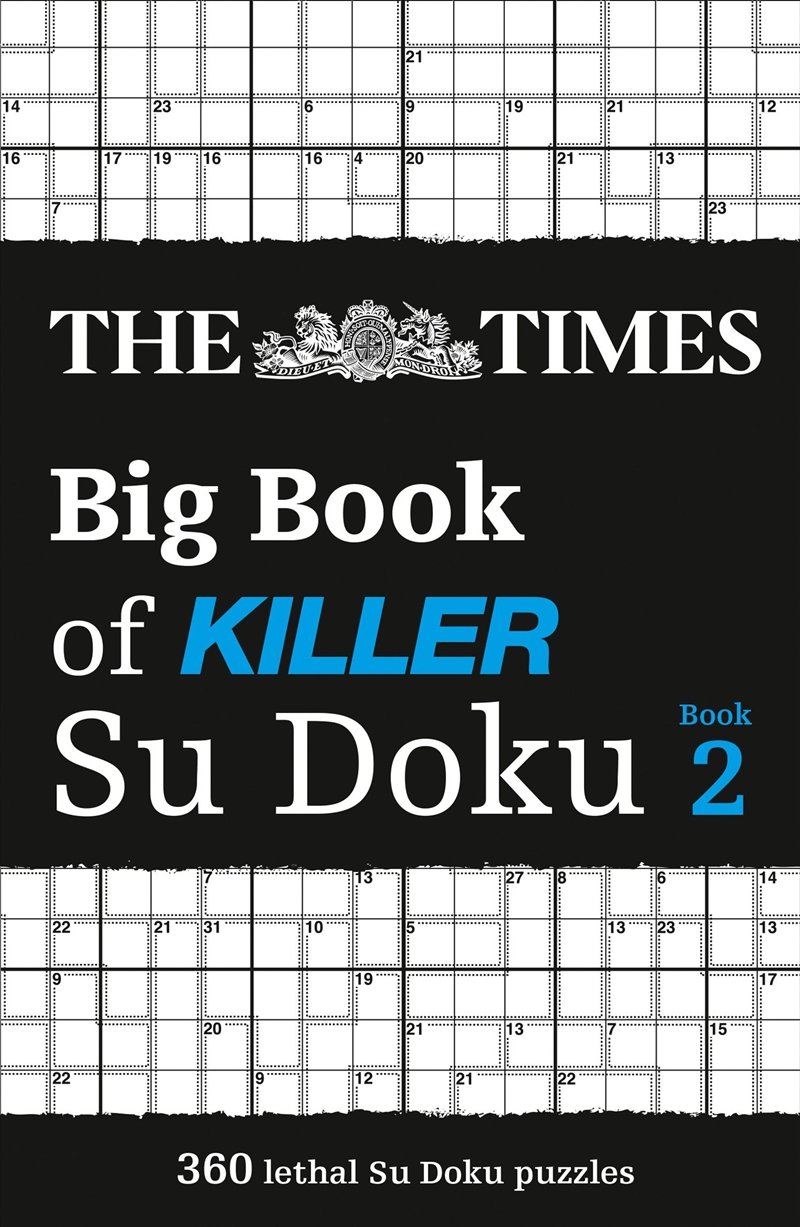 Times Big Book Of Killer Su Doku Book 2/Product Detail/Adults Activity Books