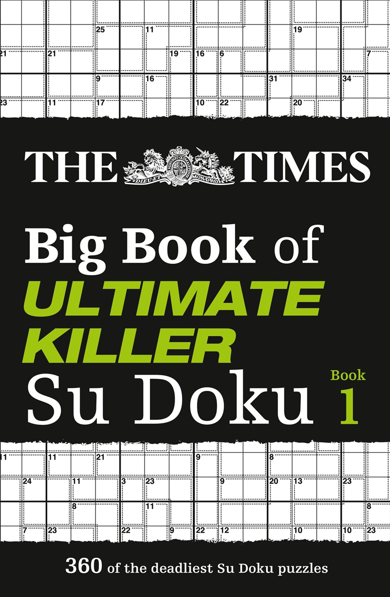 Times Big Book Of Ultimate Killer Su Doku/Product Detail/Adults Activity Books