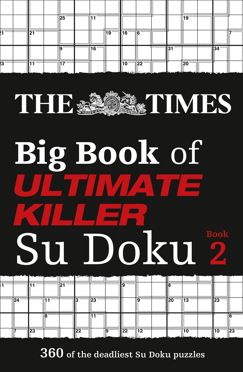 Times Big Book Of Ultimate Killer Su Doku Book 2/Product Detail/Adults Activity Books