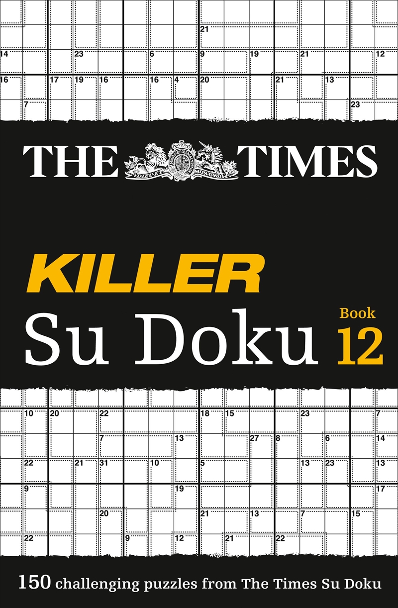 Times Killer Su Doku Book 12/Product Detail/Adults Activity Books