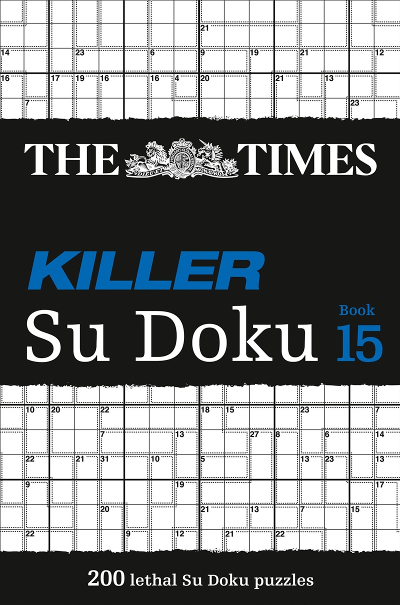 Times Killer Su Doku Book 15/Product Detail/Adults Activity Books