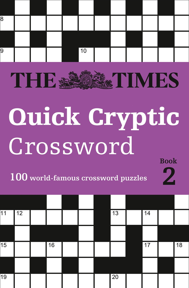 Times Quick Cryptic Crossword Book 2/Product Detail/Adults Activity Books