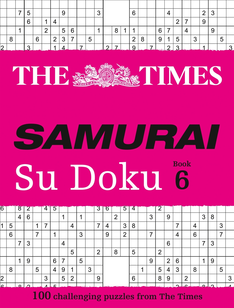 Times Samurai Su Doku 6/Product Detail/Adults Activity Books