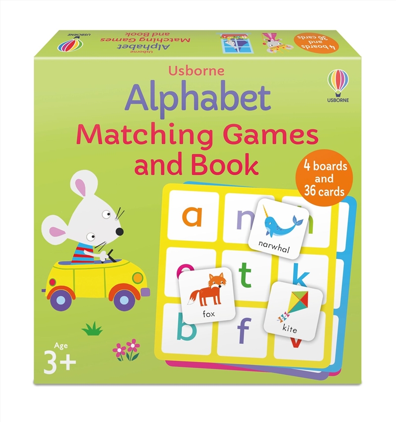 Alphabet Matching Games And Book/Product Detail/Card Games