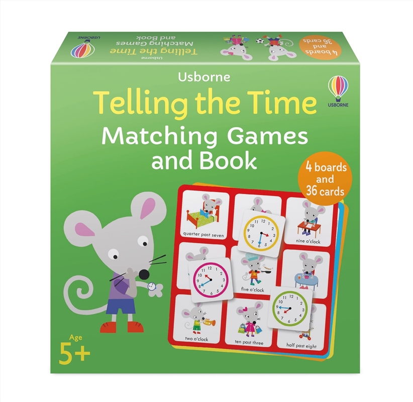 Telling The Time Matching Games And Book/Product Detail/Card Games