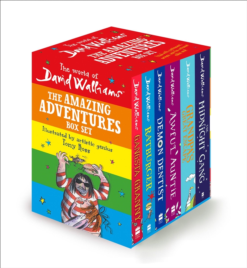 World Of David Walliams The Amazing Adventures Box/Product Detail/Childrens Fiction Books