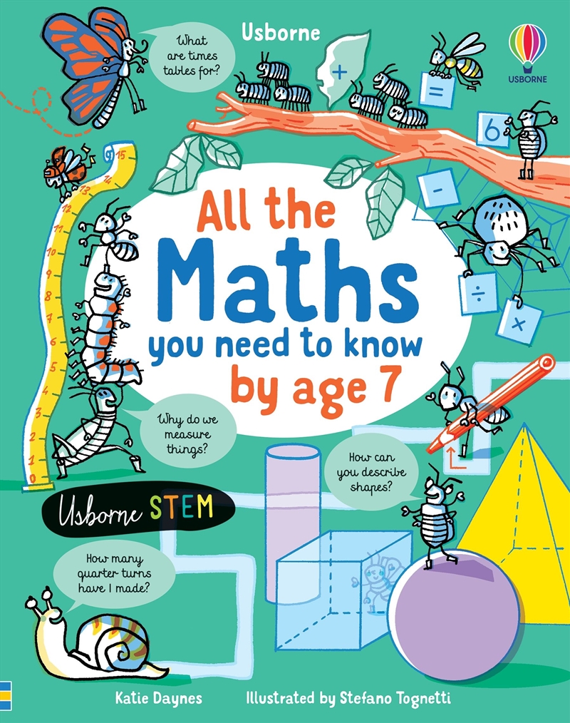 All The Maths You Need To Know By Age 7/Product Detail/Children