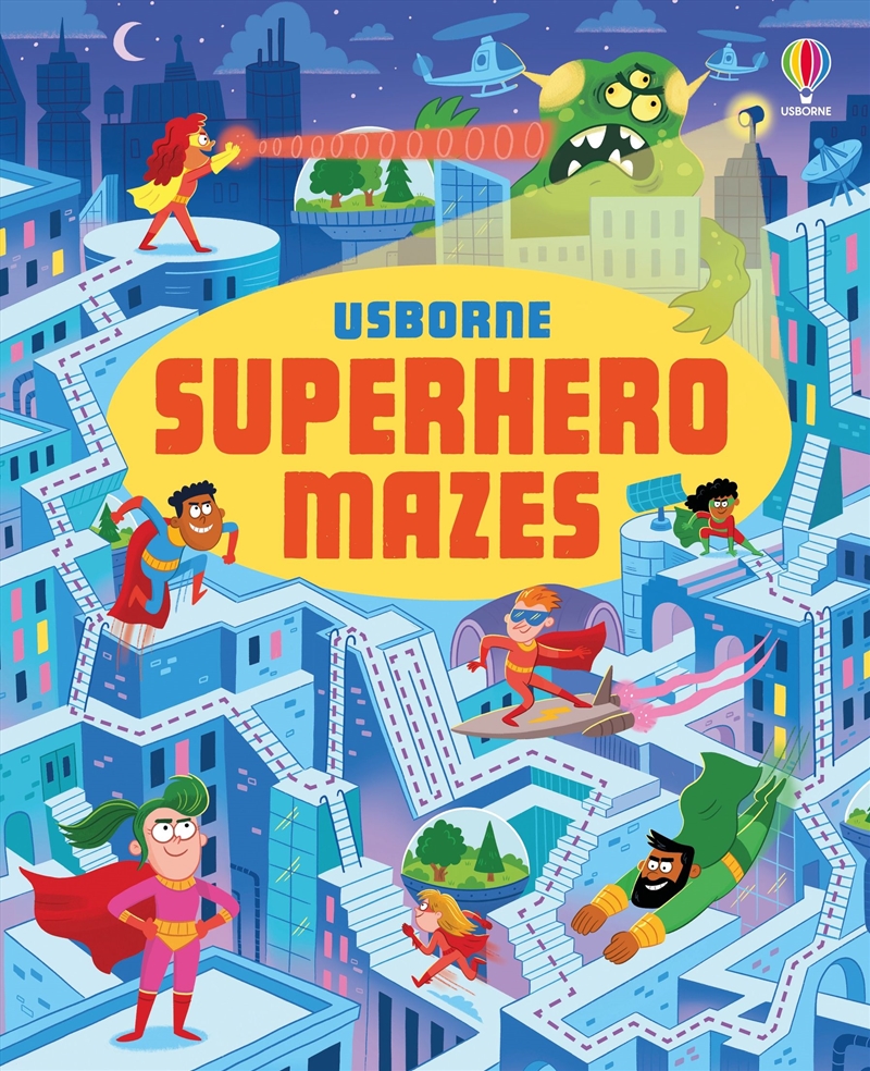 Superhero Mazes/Product Detail/Childrens