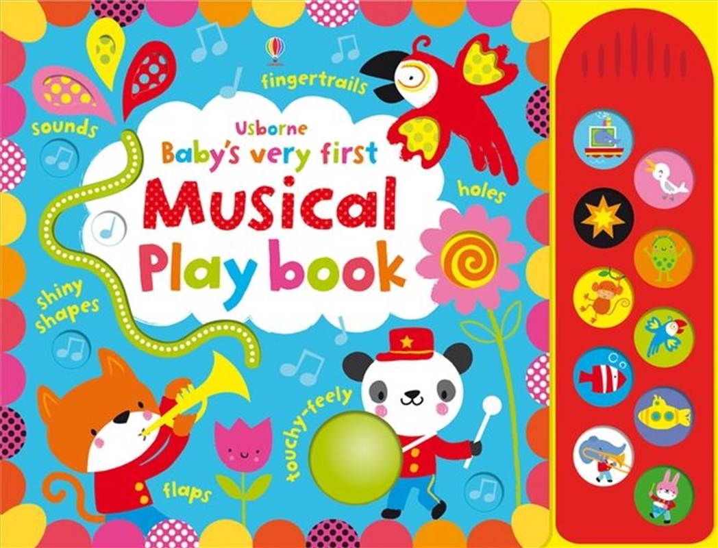 Bvf Touchy Feely Musical Playbook/Product Detail/Early Childhood Fiction Books