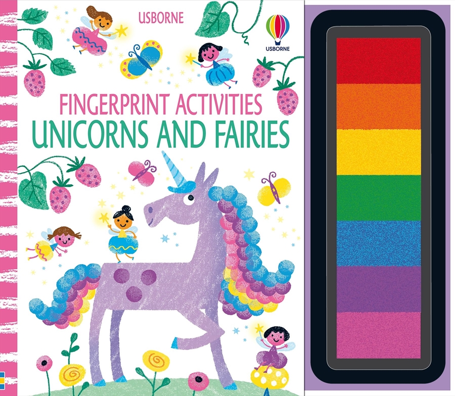 Fingerprint Activities Unicorns And Faires/Product Detail/Kids Activity Books