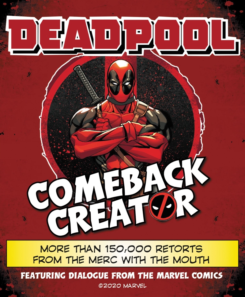 Deadpool Comeback Creator/Product Detail/Comedy