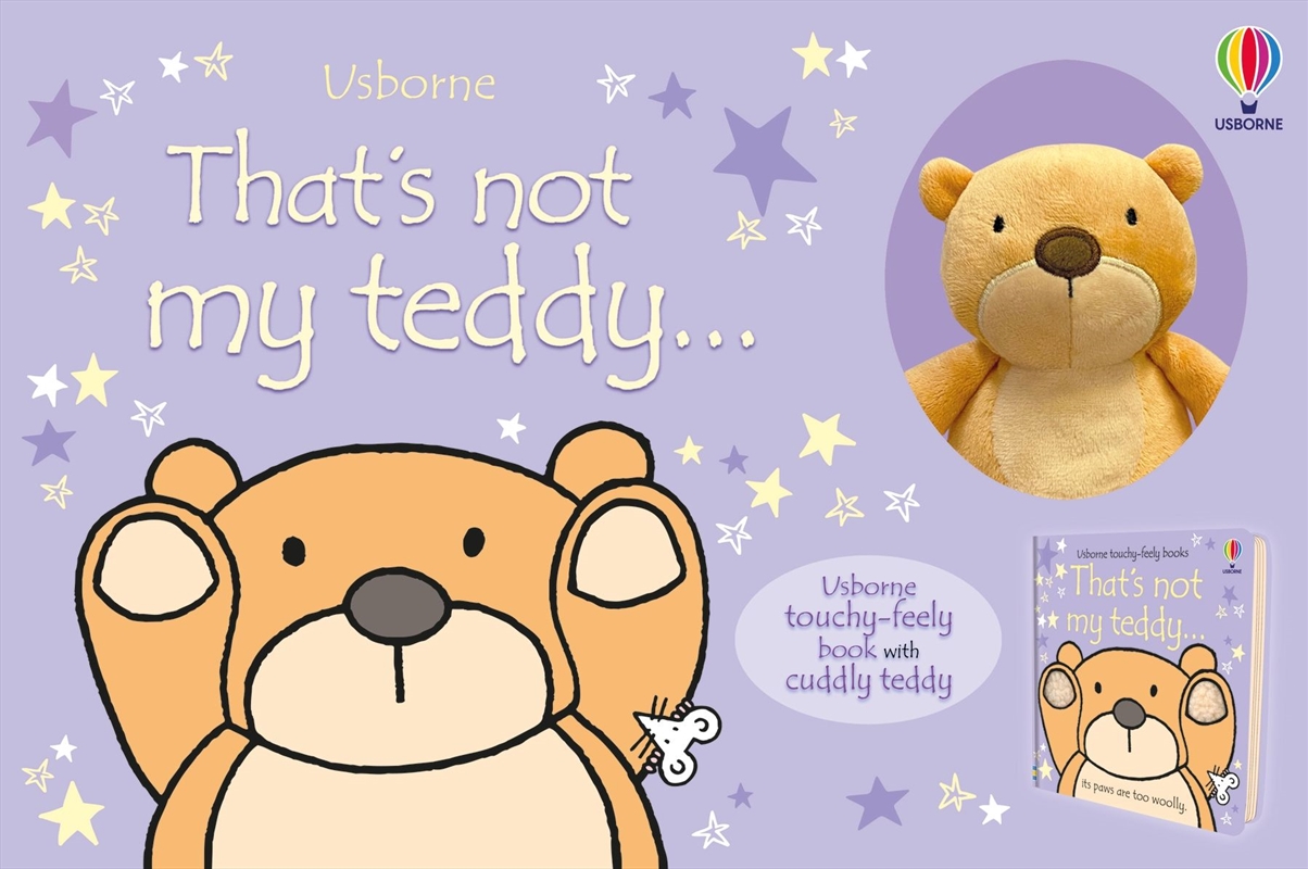 Thats Not My Teddy Book + Plush/Product Detail/Early Childhood Fiction Books