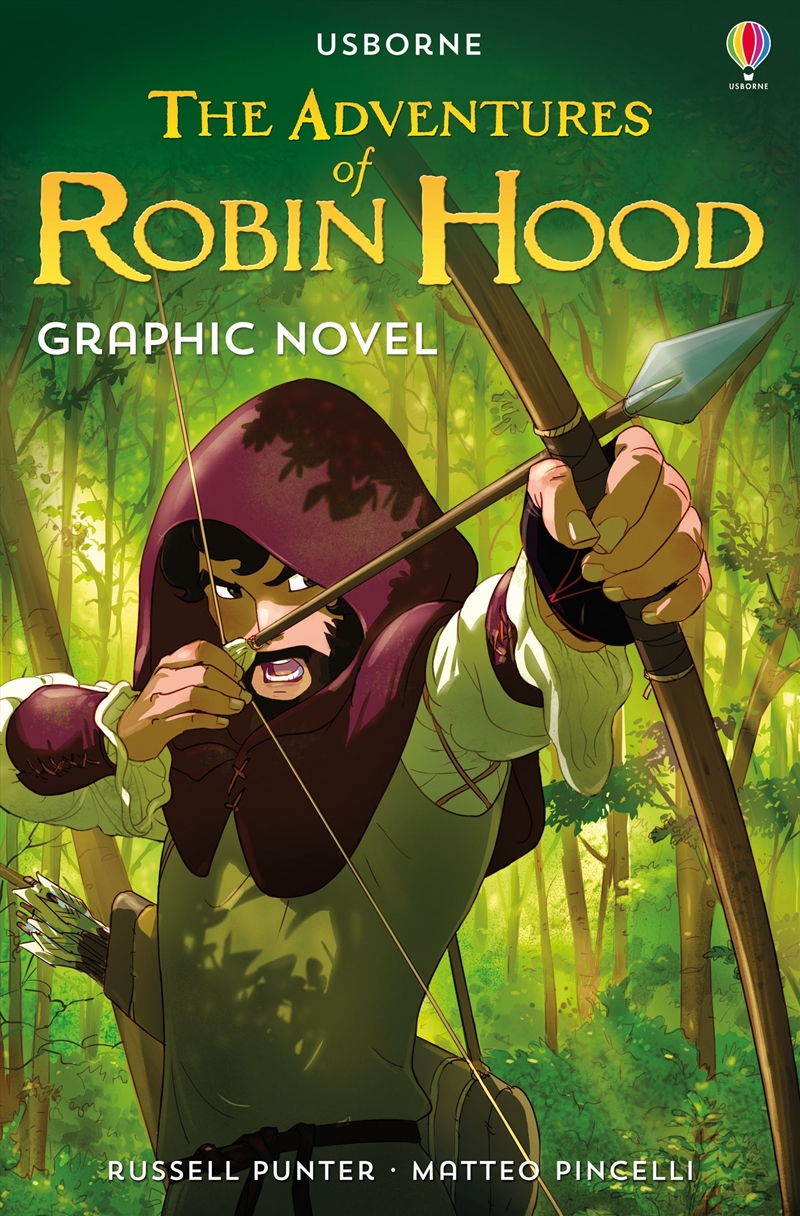 Usborne Graphic Adventures Of Robin Hood/Product Detail/Graphic Novels