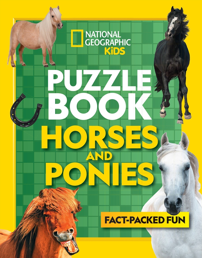 Puzzle Book Horses And Ponies/Product Detail/Kids Activity Books