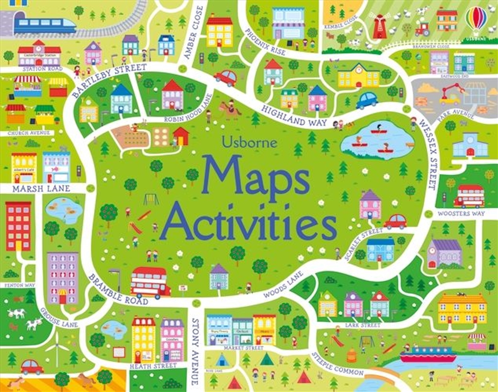 Maps Activities/Product Detail/Kids Activity Books