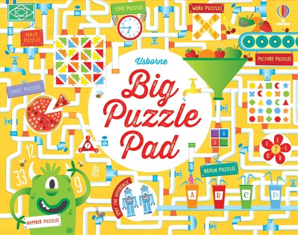 Big Puzzle Pad/Product Detail/Kids Activity Books