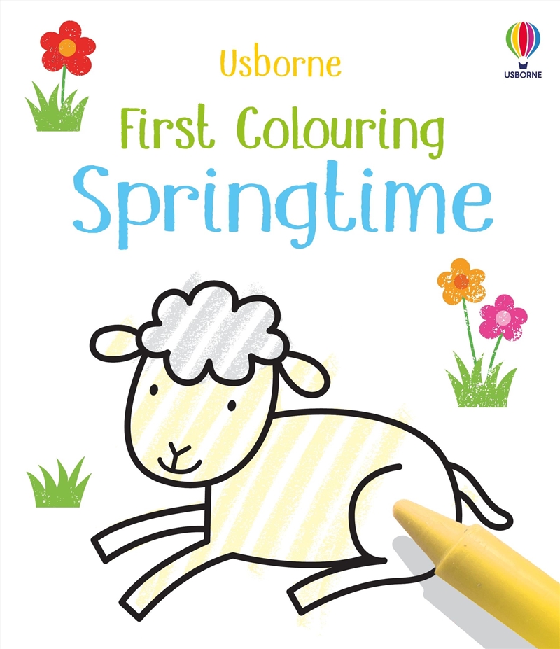 First Colouring Spring Time/Product Detail/Kids Activity Books