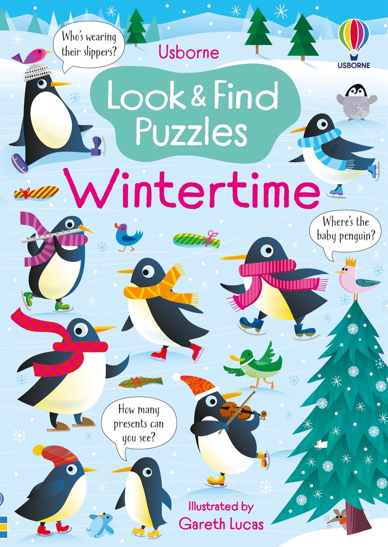 Look Find Puzzles Wintertime/Product Detail/Kids Activity Books