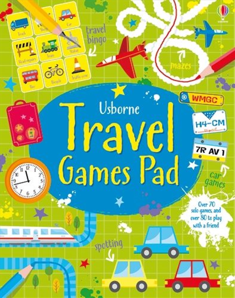 Travel Games Pad/Product Detail/Kids Activity Books