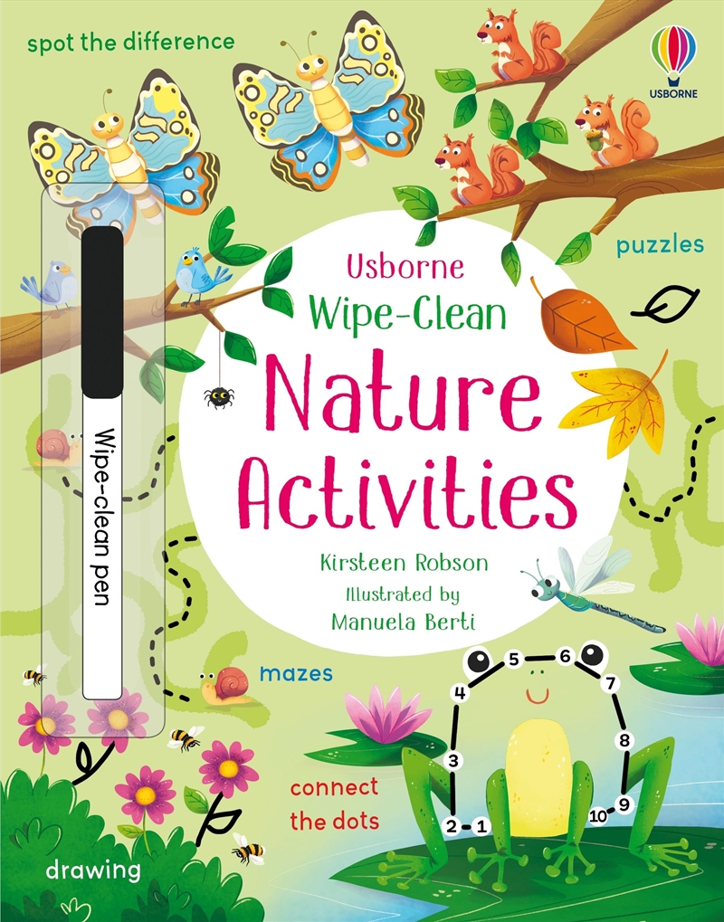 Wipe Clean Nature Activities/Product Detail/Kids Activity Books