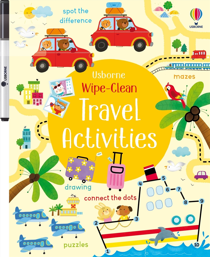 Wipe Clean Travel Activities/Product Detail/Kids Activity Books