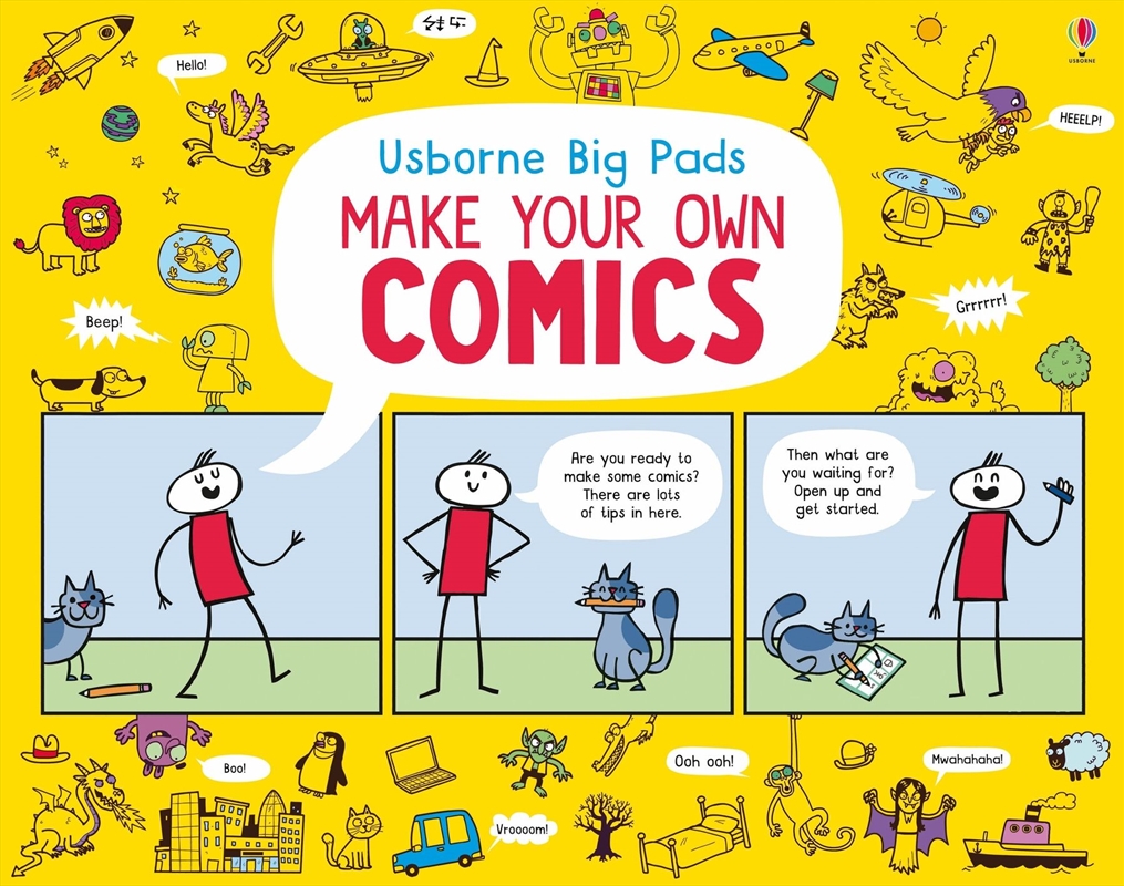 Make Your Own Comic Strip Pad/Product Detail/Kids Activity Books