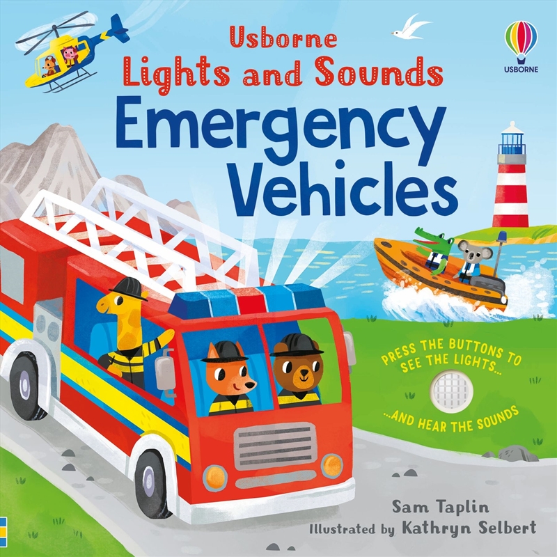 Lights Sounds Emergency Vehicles/Product Detail/Kids Activity Books