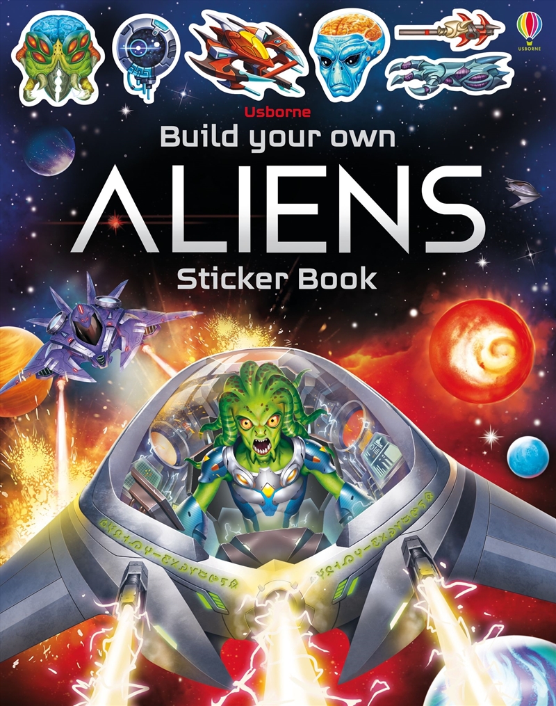 Build Your Own Aliens Sticker Book/Product Detail/Kids Activity Books