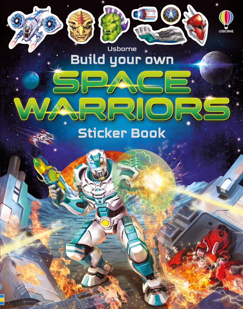 Build Your Own Space Warriors Sticker Book/Product Detail/Kids Activity Books