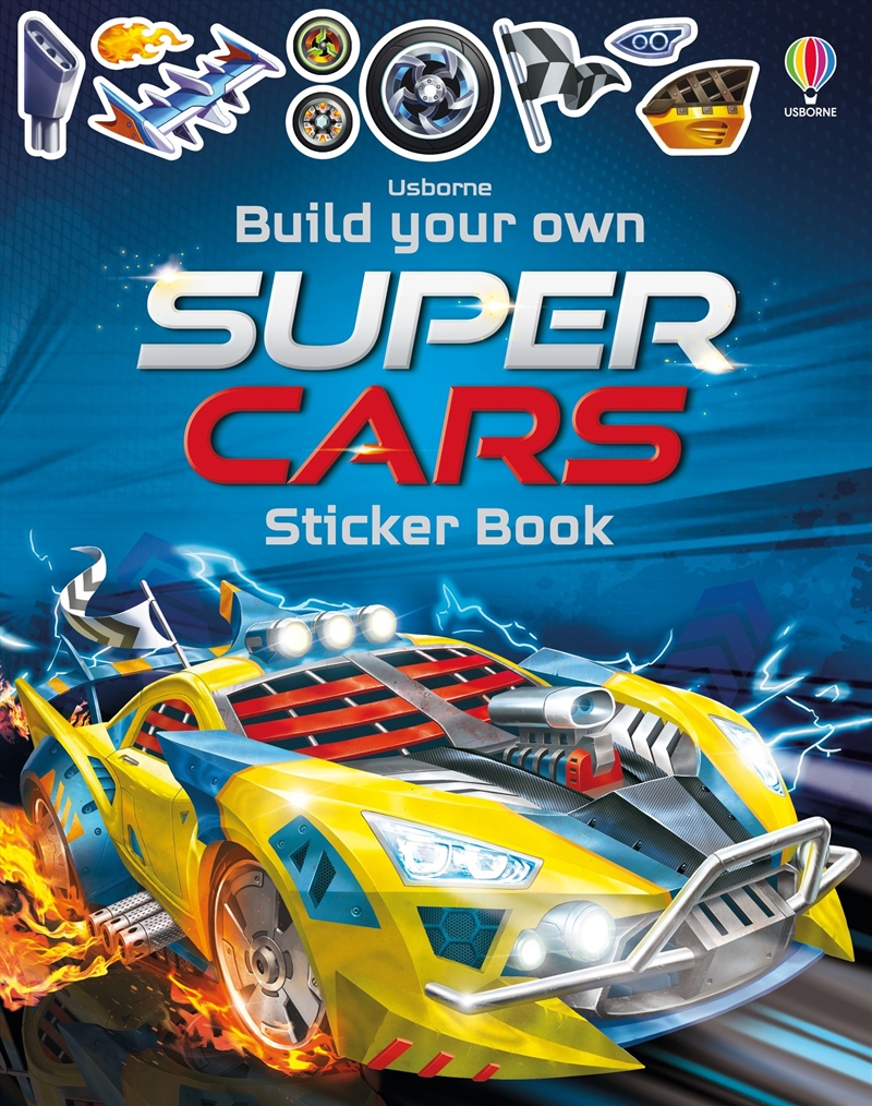 Build Your Own Supercars Sticker Book/Product Detail/Kids Activity Books