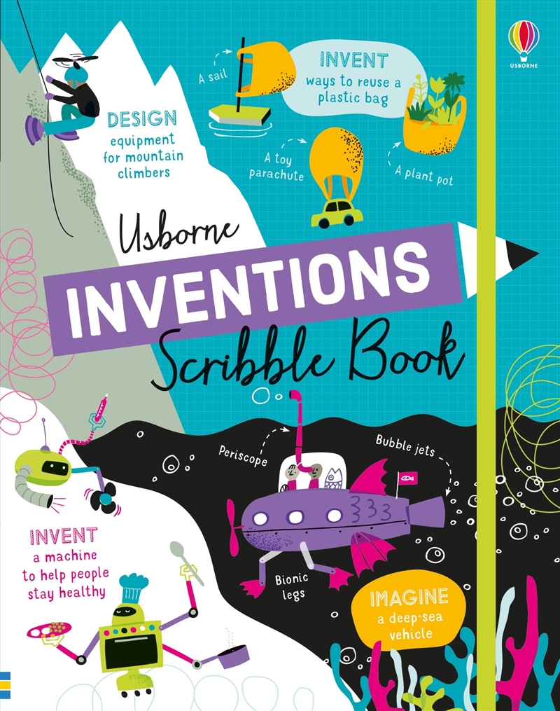 Inventions Scribble Book/Product Detail/Kids Activity Books