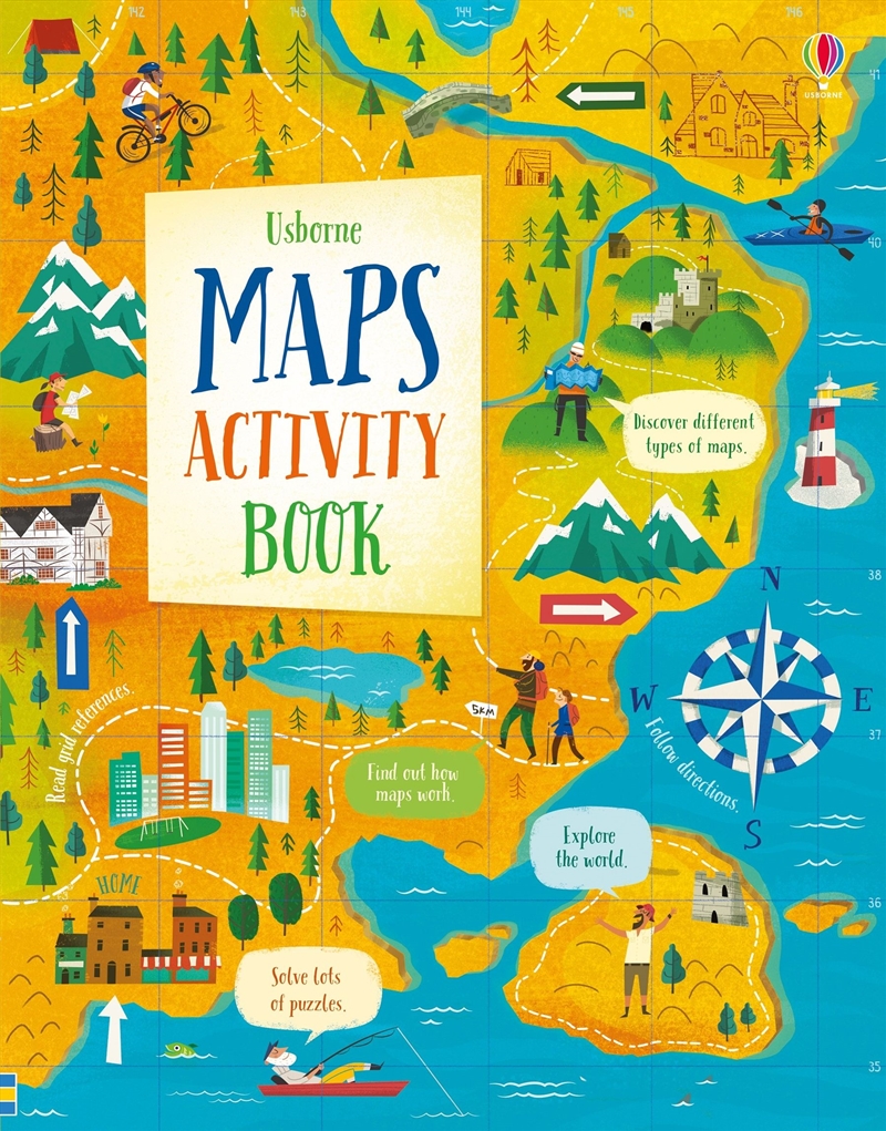 Maps Activity Book/Product Detail/Kids Activity Books