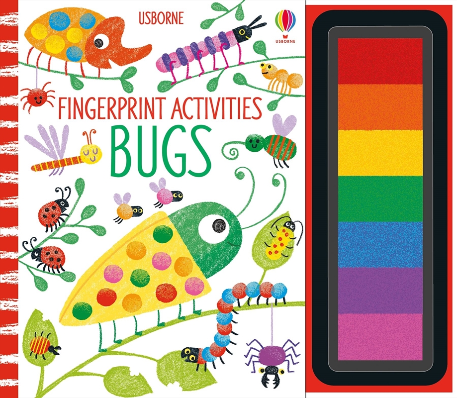 Fingerprint Activities Bugs/Product Detail/Kids Activity Books