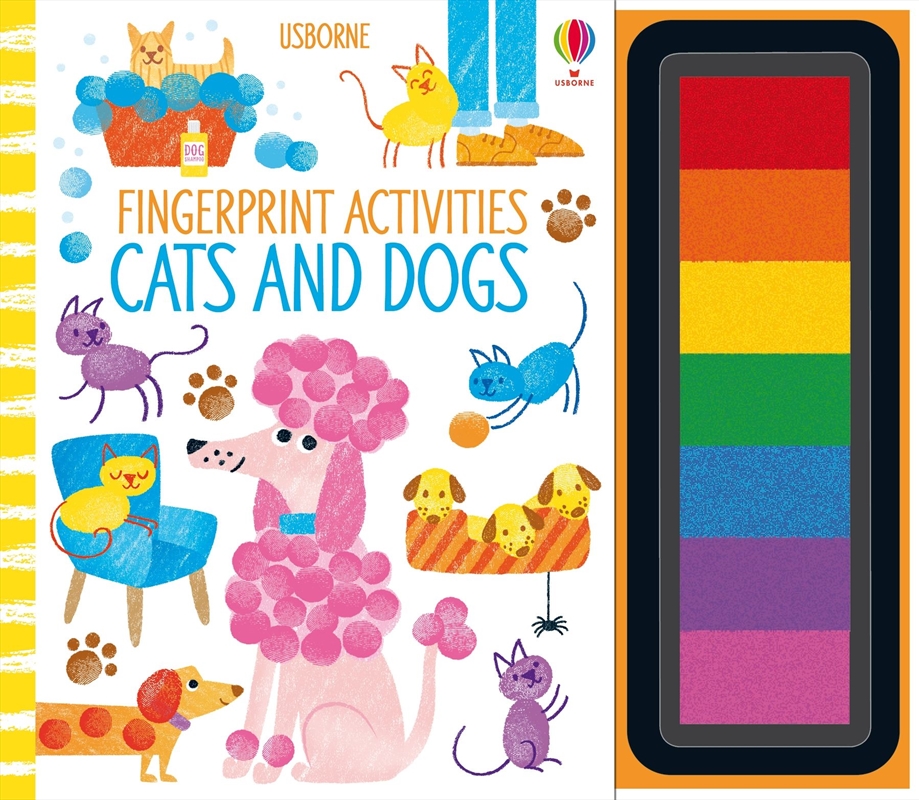 Fingerprint Activities Cats And Dogs/Product Detail/Kids Activity Books